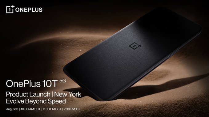 OnePlus 10T Pre-order dates confirmed in India along with color variants and storage configurations