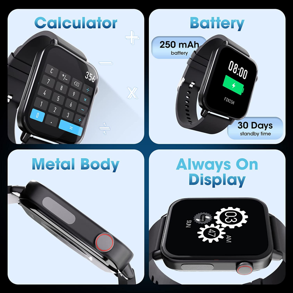 image 508 Zebronics introduces “Iconic” smartwatch with a curved Always "on" AMOLED screen and Bluetooth call function