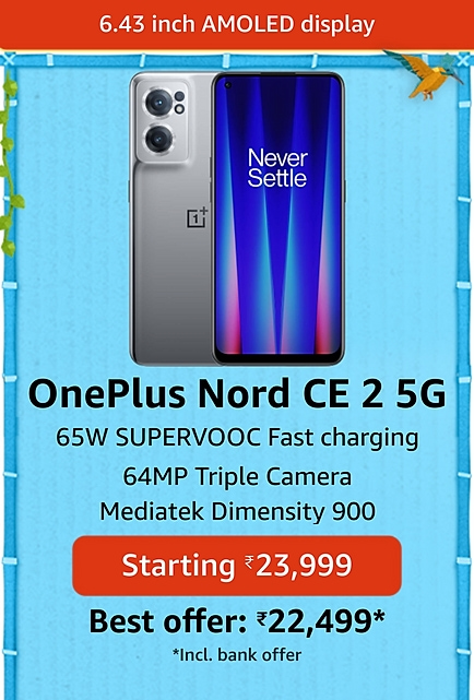 image 530 Prime Day Deal: Massive Discount on OnePlus Nord CE 2 5G and OnePlus Nord CE 2 Lite 5G