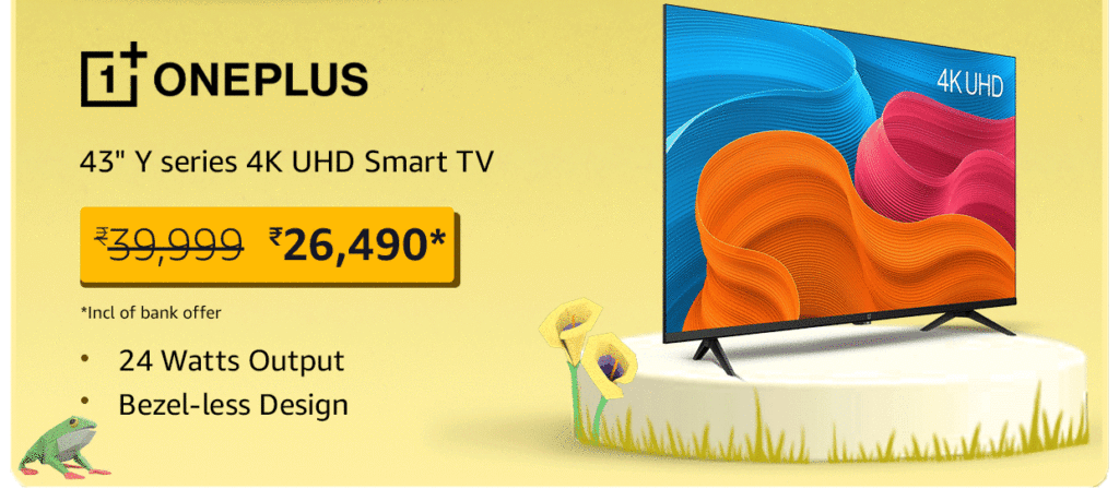 oneplus Here are the biggest deals on TVs during Amazon Prime Day sale