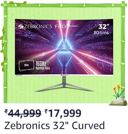 zebronics 1 REVEALED: Top deals on Monitors during Amazon Prime Day 2022