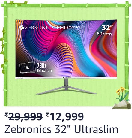 zebronics 2 REVEALED: Top deals on Monitors during Amazon Prime Day 2022