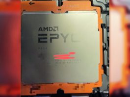 The 96-core monster AMD EPYC 9654 pictured, could launch next to Ryzen 7000