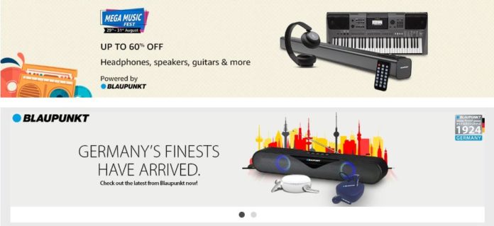 Amazon India brings Mega Music Fest with exciting deals on headphones, speakers, and Musical Instruments