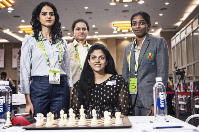 Indian women clinch a historic first-ever medal at the 44th Chess Olympiad; bronze in the open section
