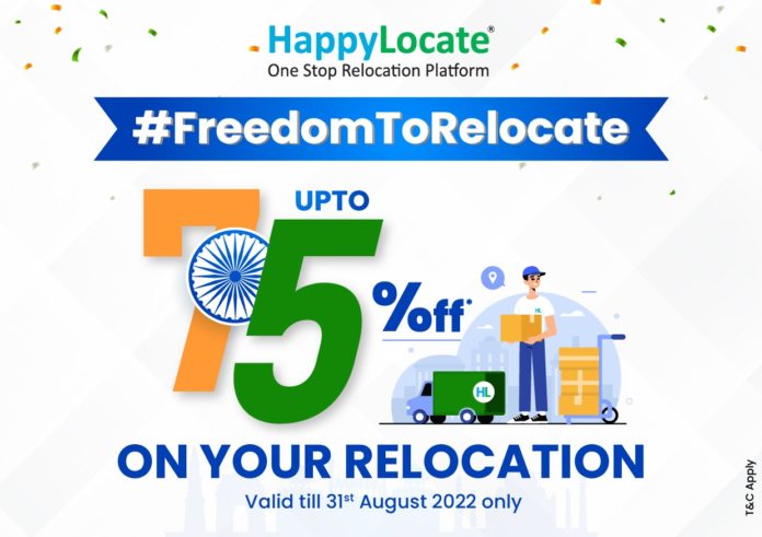 HappyLocate launches #FreedomToRelocate to celebrate 75th Independence Day