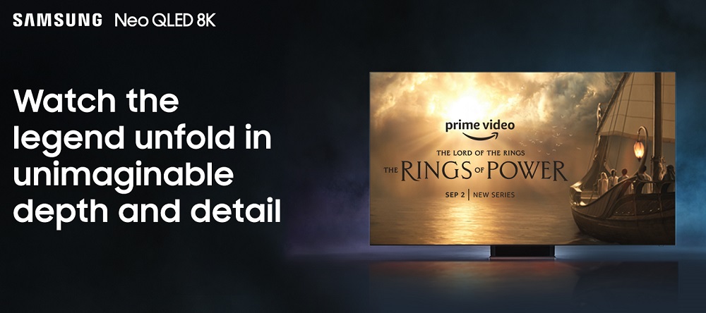 Samsung and Prime Video collaborate to bring The Lord of the Rings: The Rings of Power in 8K