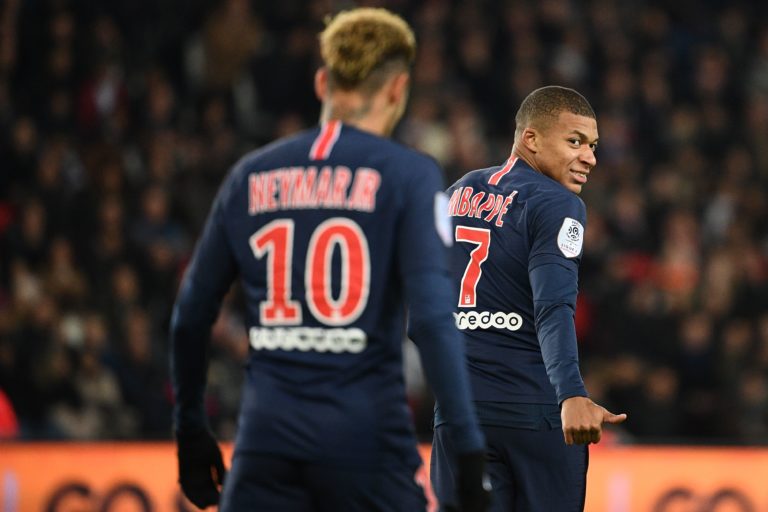 Neymar dismisses questions about tense relationship with Mbappe
