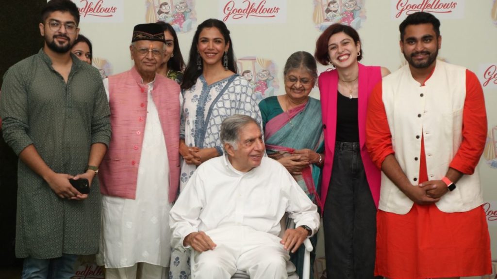 Ratan Tata introduces a startup Goodfellows which assists seniors in making friends