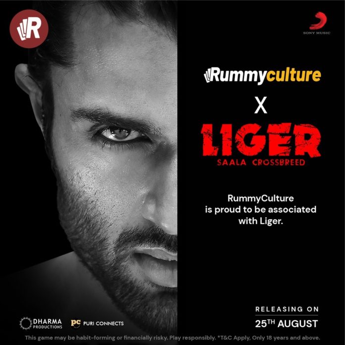 RummyCulture Associates with Vijay Devarakonda Starrer Liger to Strengthen the Culture of Champions