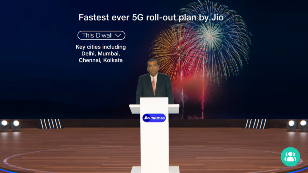 JioAirFiber and Jio Cloud PC were announced at the 45th AGM