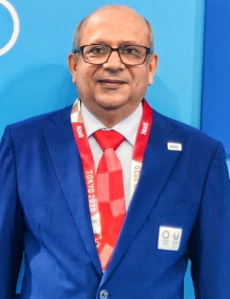 Sportsman Mayur Vyasold file Photo Mayur Vyas, a diving judge in two Olympics, honoured with 'LifeTime Achievement Awards'