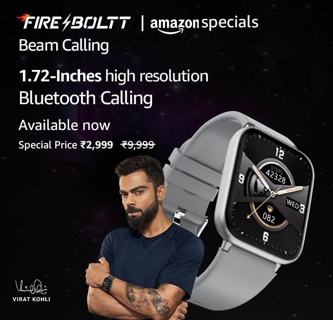 fire boltt 1 Great Freedom Festival: Best deals on newly launched Smartwatches on Amazon