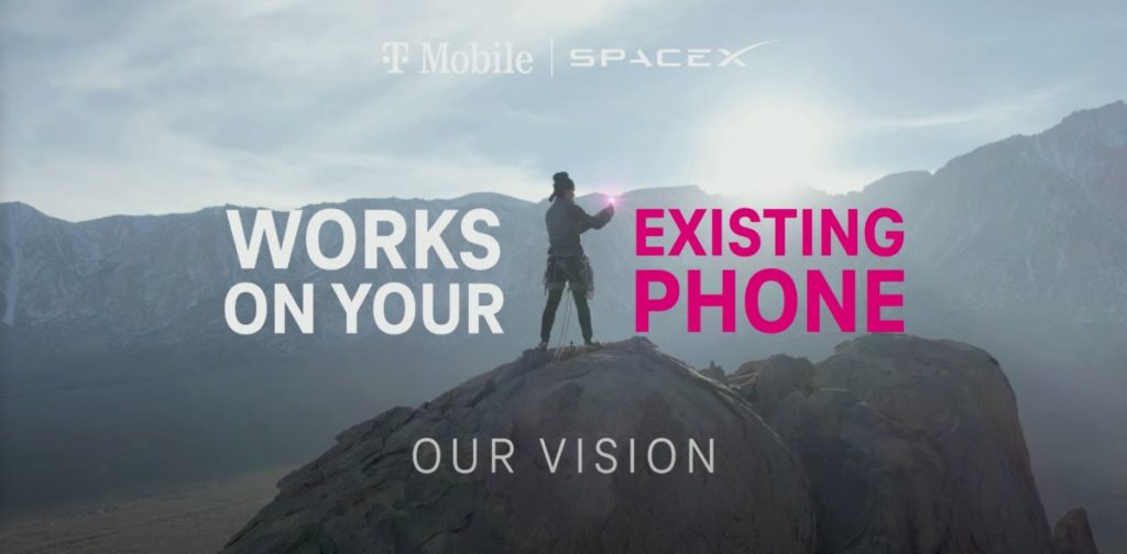 SpaceX and T-Mobile plan to connect mobile phones to satellites