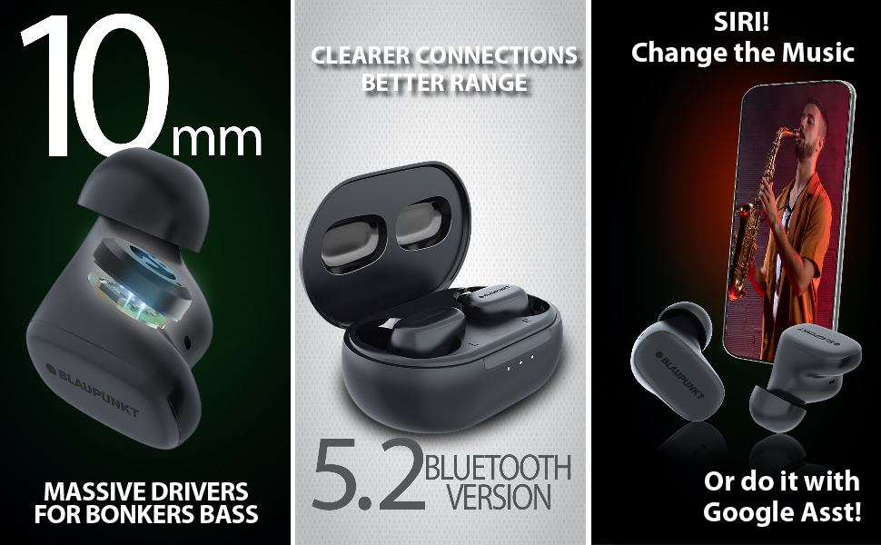 image 662 Blaupunkt launches premium earbuds BTW09 Moksha with Hybrid ANC Technology