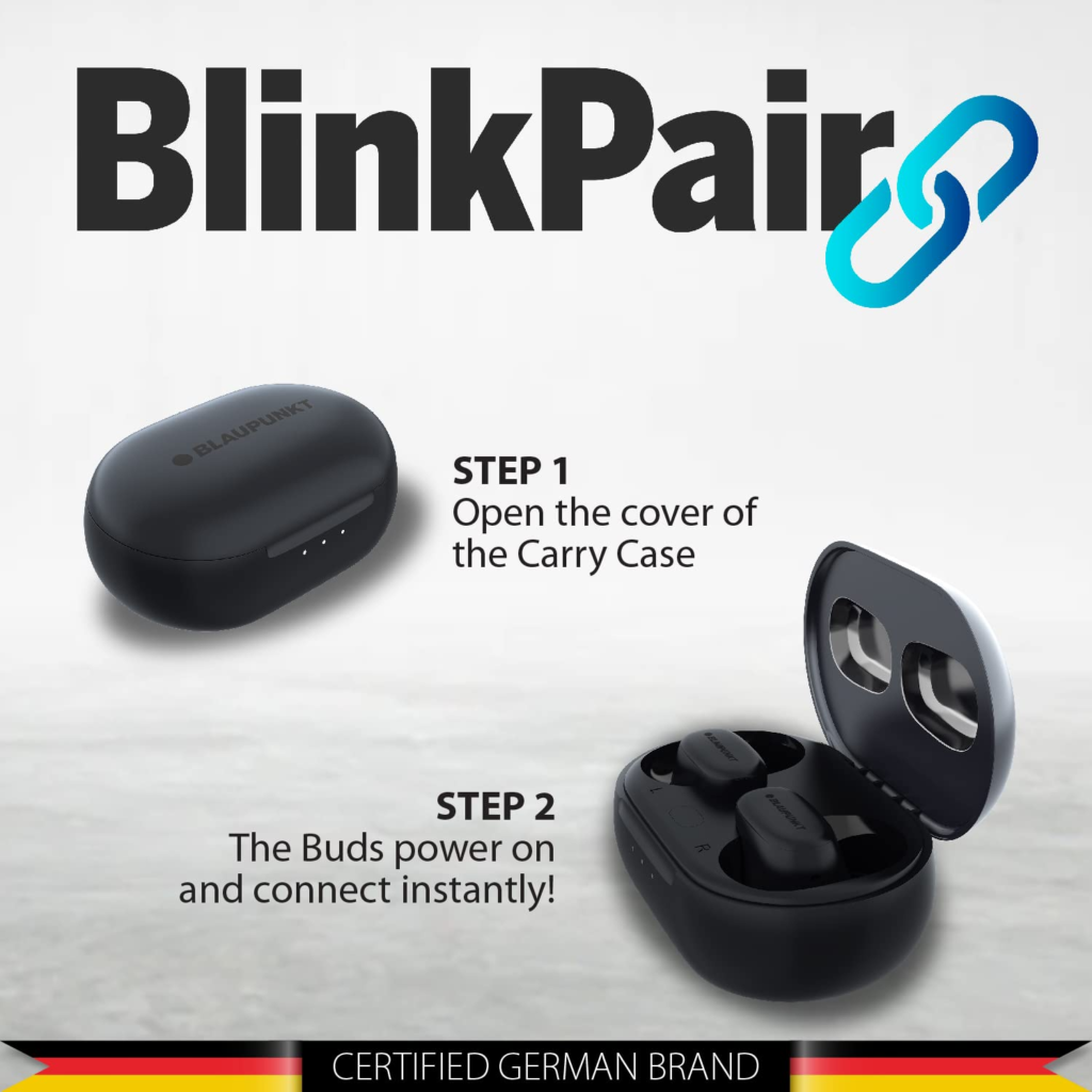 image 665 Blaupunkt launches premium earbuds BTW09 Moksha with Hybrid ANC Technology