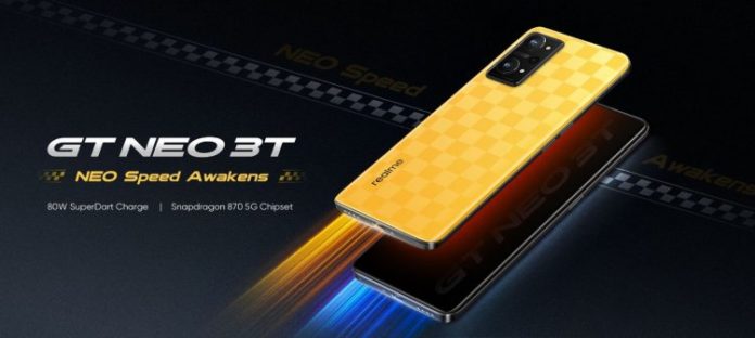 Realme GT Neo 3T India launch timeline, specifications leaked