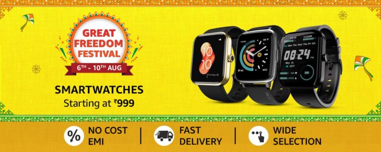 Great Freedom Festival: Best deals on newly launched Smartwatches on Amazon