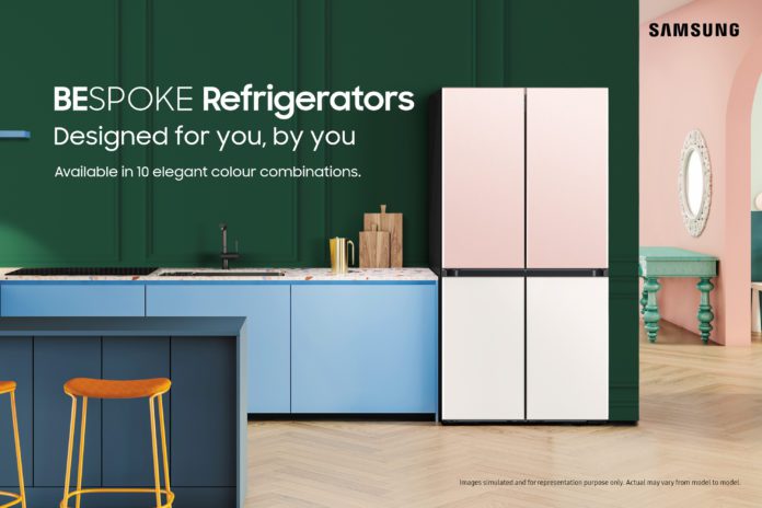 Samsung’s All-New BESPOKE Refrigerator with Customizable Colour Combinations is here