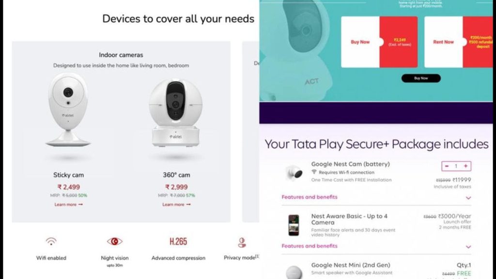 Airtel XSafe Home Surveillance Solution launched in India