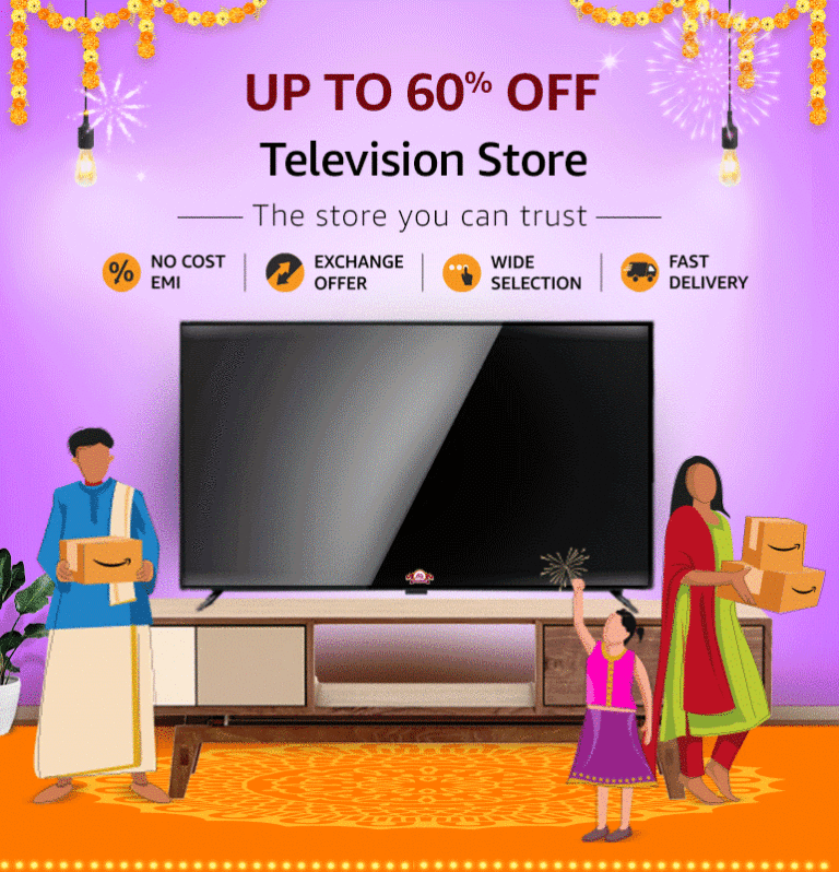 Amazon Great Indian Festival Sale 2022: All Sneak Peak Deals on Televisions