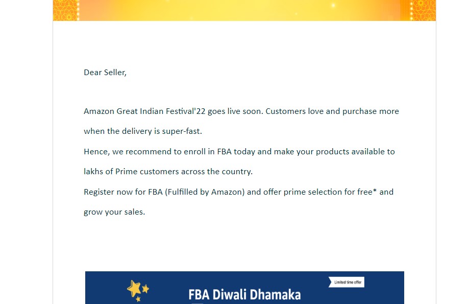 Amazon Great Indian Festival Sale 2022 - Expected Dats - 1_TechnoSports.co.in