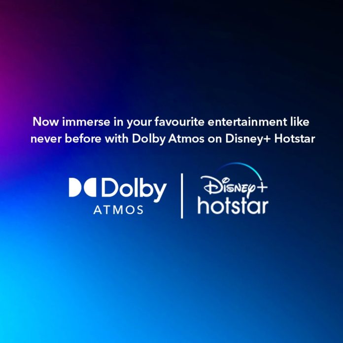 Disney+ Hotstar becomes the first OTT platform to deliver a differentiated headphone in Dolby Atmos