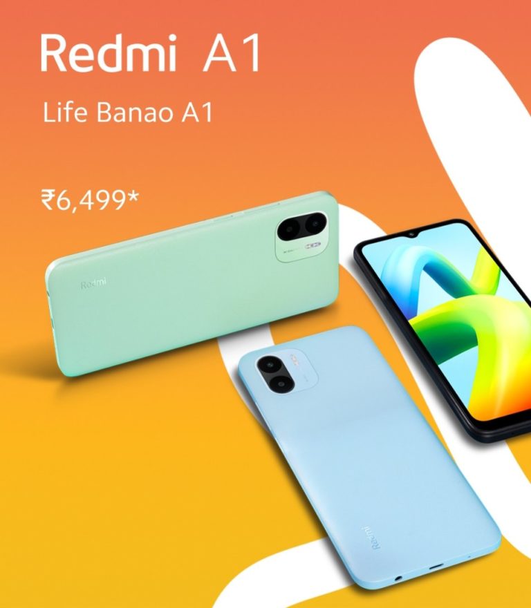 Redmi A1 with MediaTek Helio A22 SoC launched in India