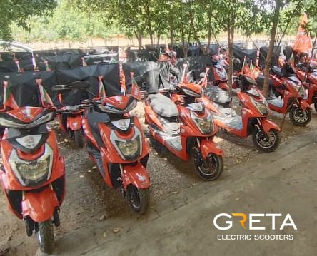 Greta Electric Scooters, the WHEELS for NAMO Kisan Panchayat Programme
