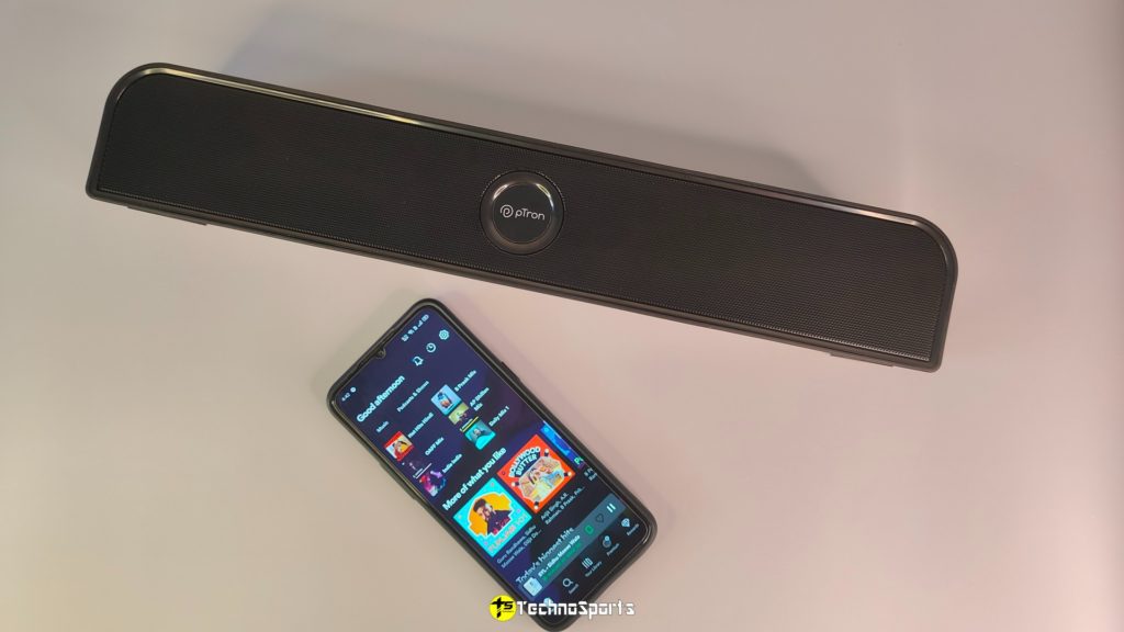 IMG20220905164215 pTron Musicbot Evo 10W Wireless Bluetooth Soundbar review