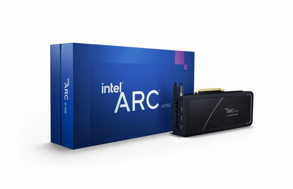 INTEL ARC A750 BOX Intel announces Arc A770 GPU series at $329, coming on October 12th