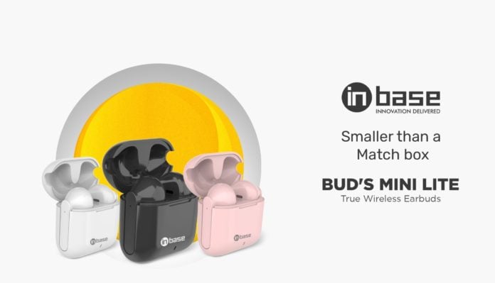 Inbase Buds Mini Lite launched as the Smallest and lightest TWS Earbuds