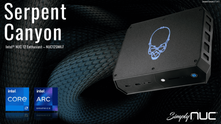 Intel NUC 12 Enthusiast “Serpent Canyon” Mini PC is the first feature