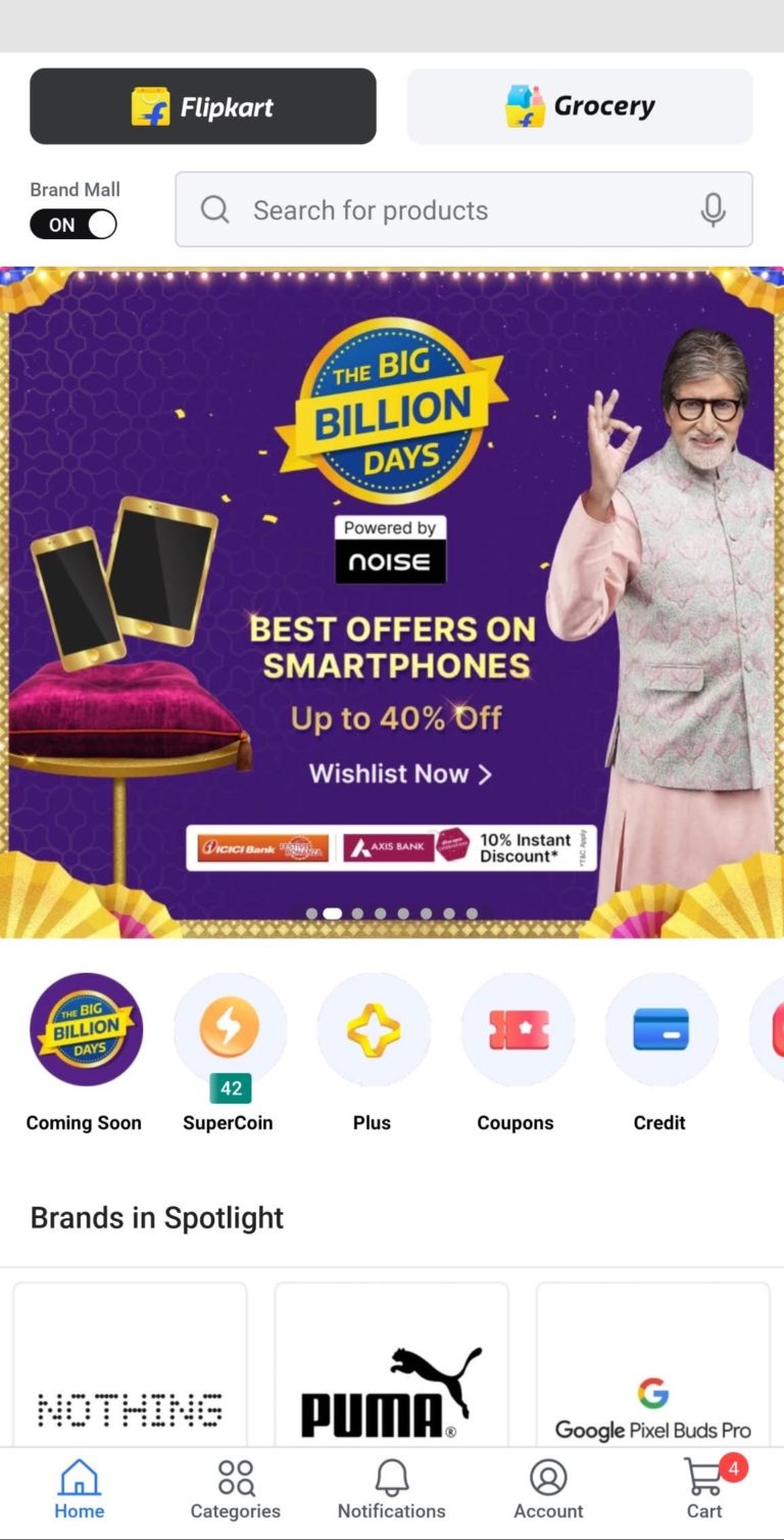 Flipkart rolls out new technology and design upgrades on the app ahead of this festive season