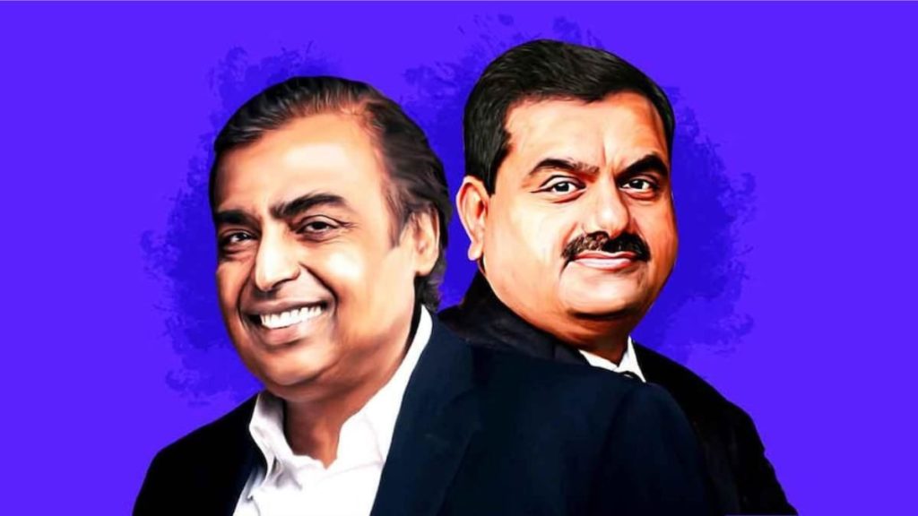 Only two Indians among the top 10 richest people in the world are Adani and Ambani