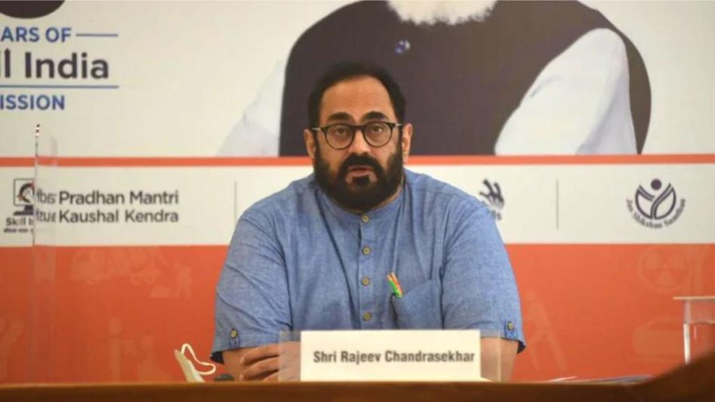 Rajeev Chandrasekhar: Companies from the US and Taiwan have applied to produce semiconductors in India