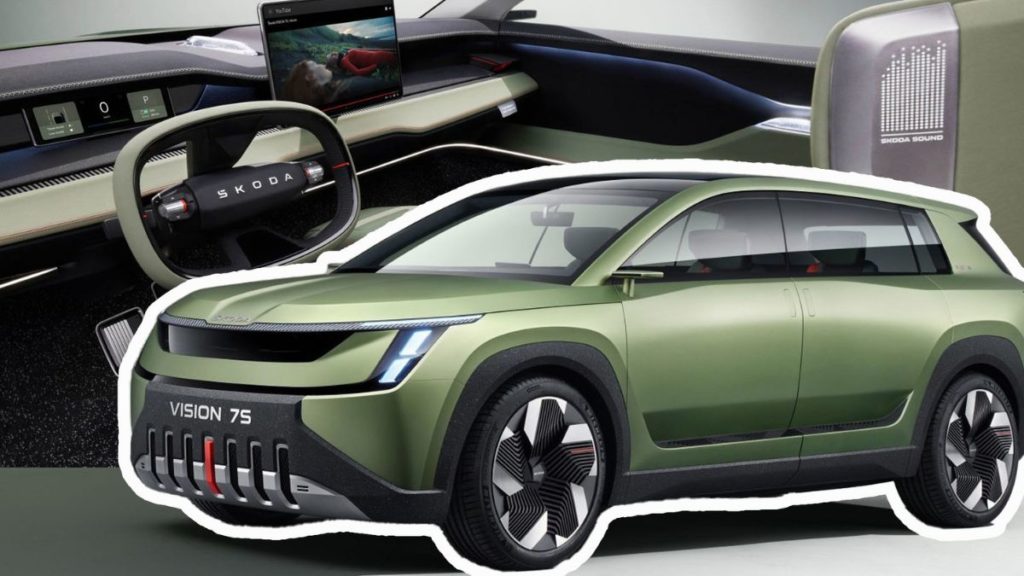 Skoda introduces the Vision 7S concept and future vehicles