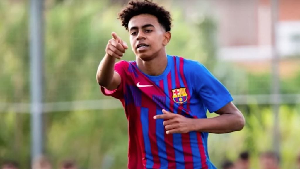 The "mini-Messi" Lamine Yamal is called up by Xavi to train with the Barcelona first squad