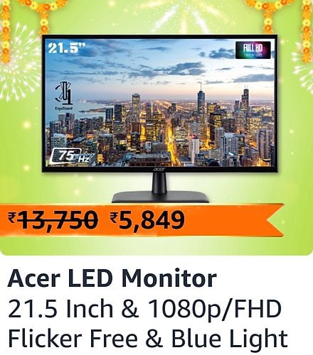 acer Amazon Great Indian Festival 2022: Best deals on Monitors under Rs 10,000