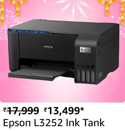 epson Here are the best deals on Ink Tank Printers during Amazon Great Indian Festival 2022