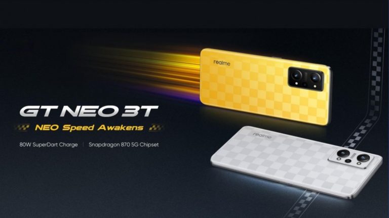 Realme GT Neo 3T to launch in India on 16th September at Flipkart Big Billion Day Sale