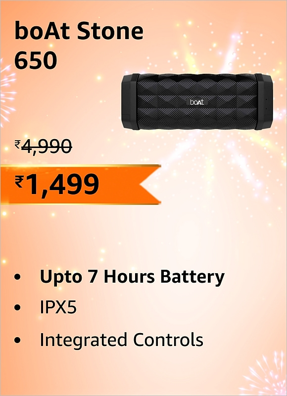 image 582 Best Portable Bluetooth Speakers to buy under Rs.2,000 | Amazon Great Indian Festival