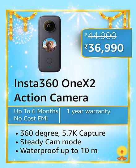 insta Top 5 best deals on Action Cameras during Amazon Great Indian Festival 2022
