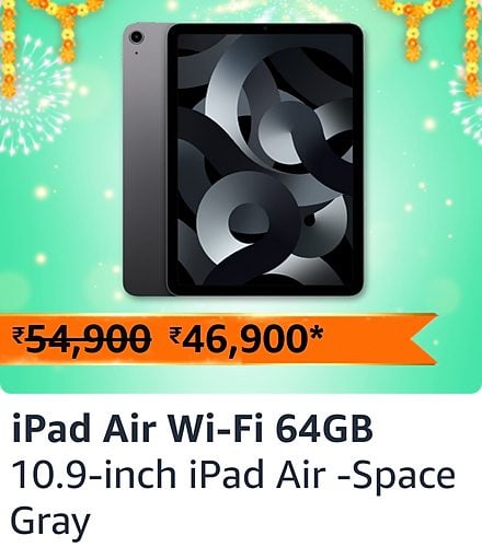 ipad 1 Lowest ever prices on iPads during Amazon Great Indian Festival 2022
