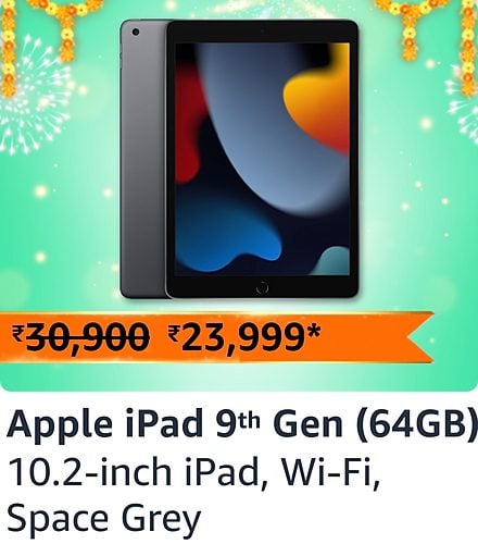 ipad Lowest ever prices on iPads during Amazon Great Indian Festival 2022