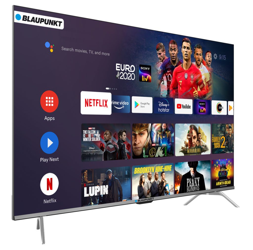Blaupunkt launches 75-inch Android TV at Rs 84,999 and QLED with Google TV