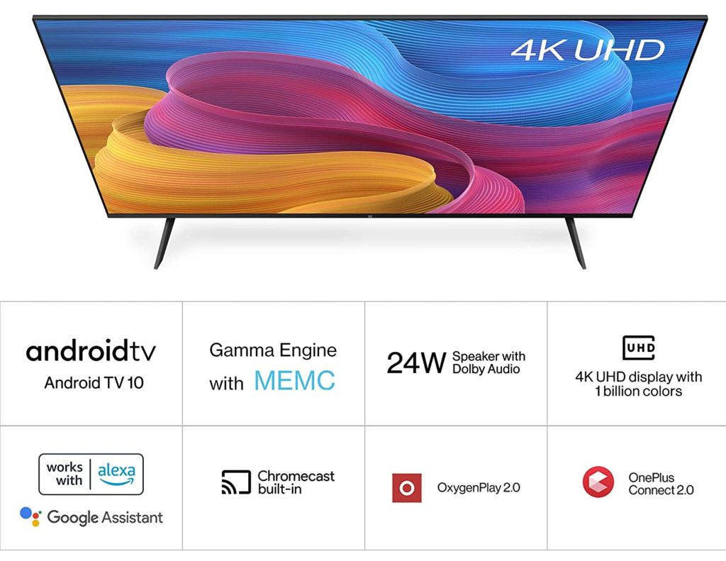 Deal: Get the OnePlus 50-inch Y Series 4K UHD Smart TV for ₹28,499