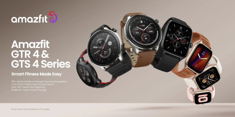 Amazfit Launched NavIC Support in India with new GT 4 Series Smart Watches