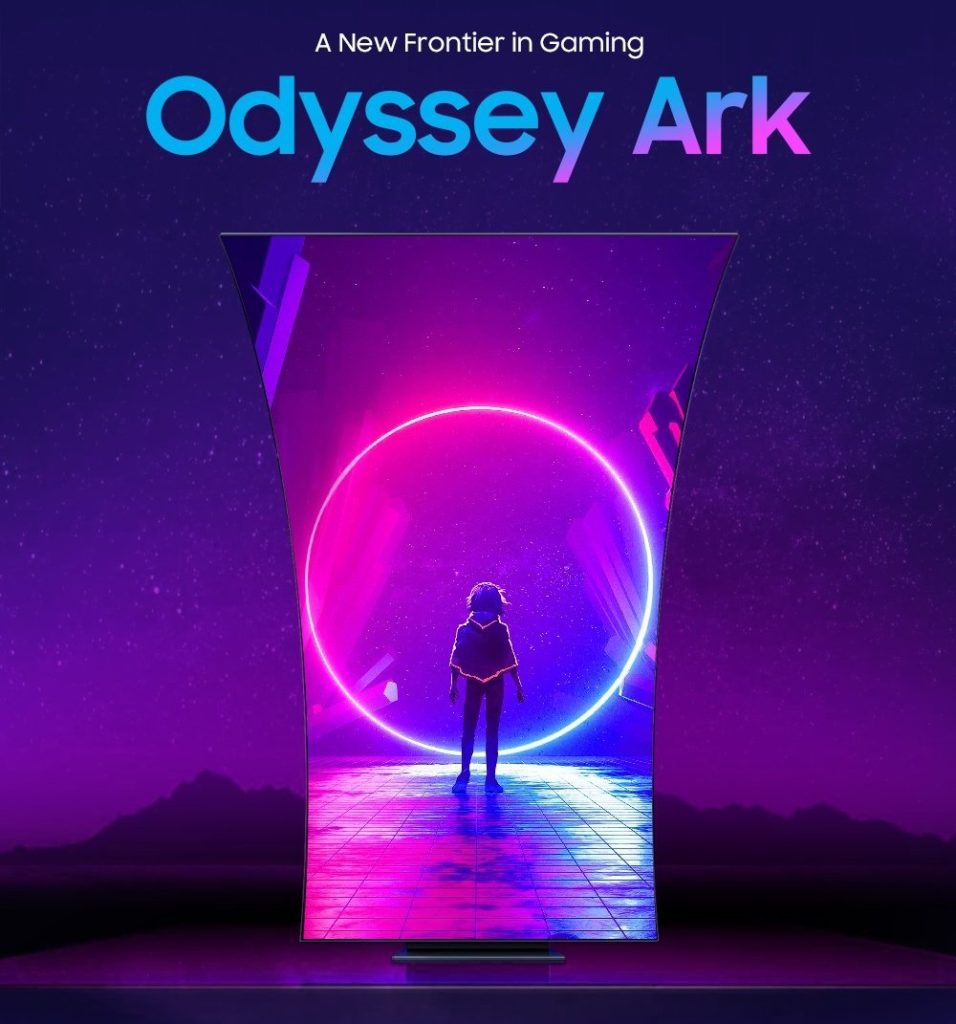 Samsung launches 55-inch curved Odyssey Ark gaming monitor
