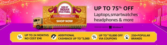 Blockbuster deals on consumer electronics & accessories during Amazon Great Indian Festival 2022